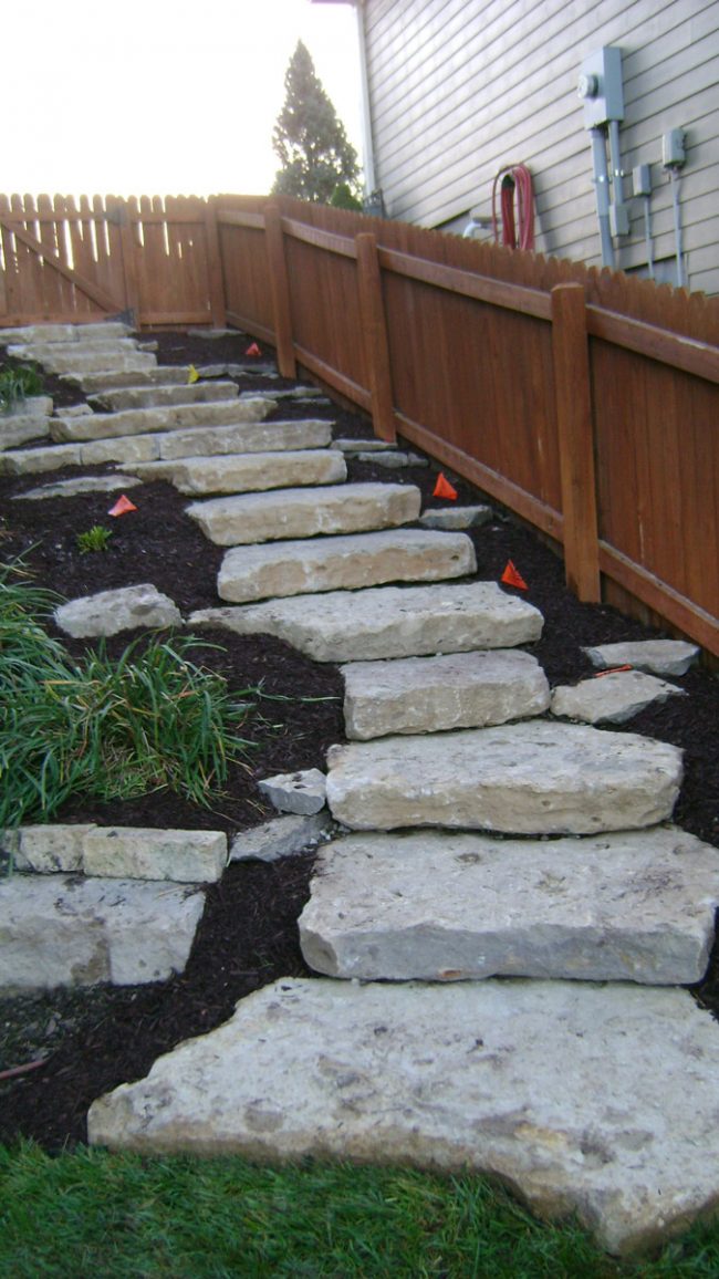 Landscaping – stairs portfolio